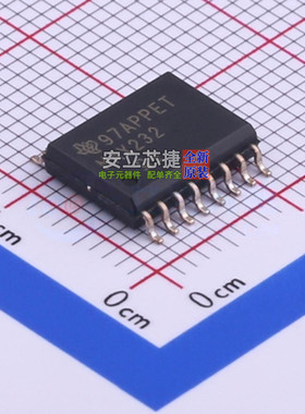 RS232芯片 MAX232DWR SOIC-16 TI/德州 电子元器件配单全新原装