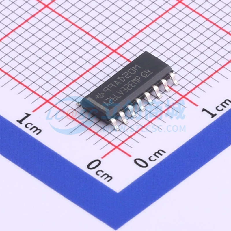 RS-485/RS-422芯片 AM26LV32EMDREP SOIC-16 TI/德州 电子元器件