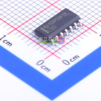 逻辑门 SN74LS02DR SOIC-14 TI/德州 电子元器件配单全新原装