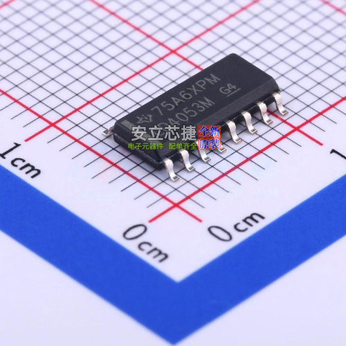 模拟开关/多路复用器 CD4053BM96 SOIC-16 TI/德州 电子元件配单