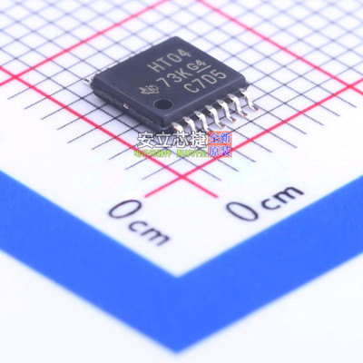 反相器 SN74HCT04PW TSSOP-14 TI/德州 电子元器件配单全新原装