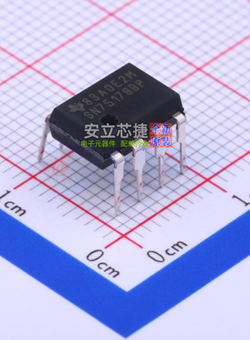 RS-485/RS-422芯片 SN75179BP PDIP-8 TI/德州 电子元件全新原装