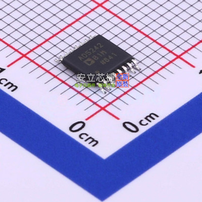 数字电位器 AD5242BRUZ1M-REEL7 TSSOP-16 ADI(亚德诺) 全新原装