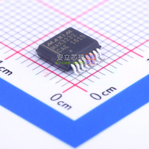 RS232芯片 MAX3232CAE+ SSOP-16 MAXIM(美信) 电子元器件全新原装