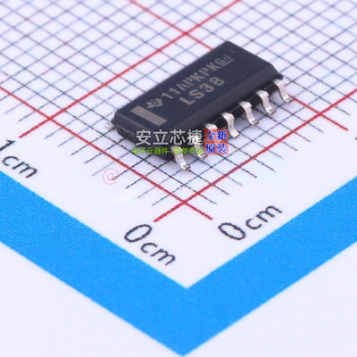 逻辑门 SN74LS38DR SOIC-14 TI/德州 电子元器件配单全新原装