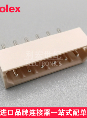 molex 22035065 2203-5065 22-03-5065莫仕间距2.50mm直针插座6P