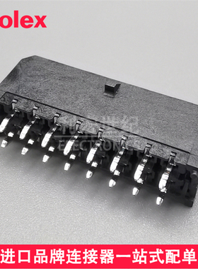 molex 430451612 43045-1612 原装Micro-Fit 3.0mm连接器16P针座