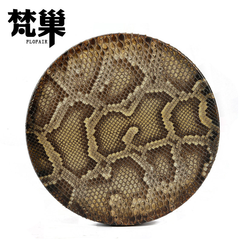 新疆维吾尔族手鼓乐器舞台表演演出道具巴花木材质手工制作