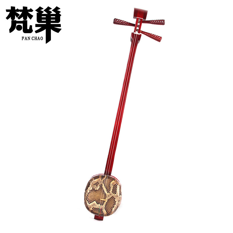 梵巢 色木 昆曲戏曲伴奏 小三弦乐器 手工制作民族弹拨乐器赠配件