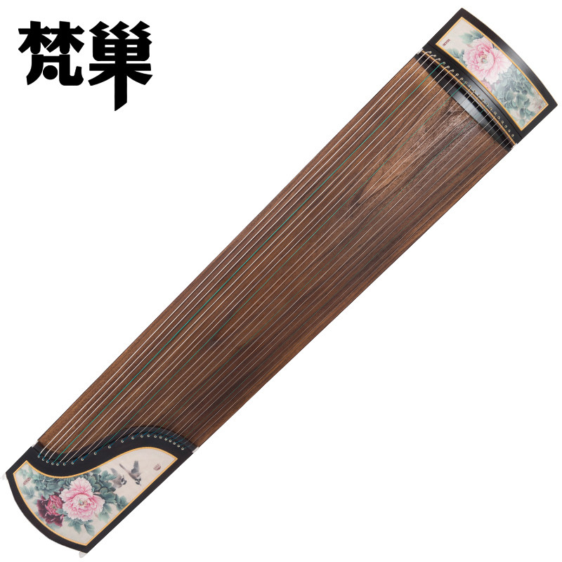 民族弹拨乐器教学入门初学古筝烘烤面板挖嵌娟画演奏成人儿童考级