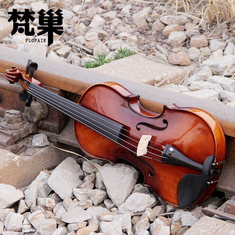 梵巢VF-340儿童初学专业提琴成人演奏入门小提琴西洋乐器实木考级