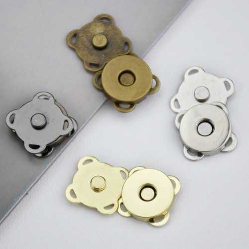 手缝磁扣18mm梅花磁铁扣