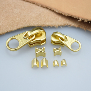 拉头送头尾止 3号5号拉链头金属手工皮箱包拉锁拉头diy