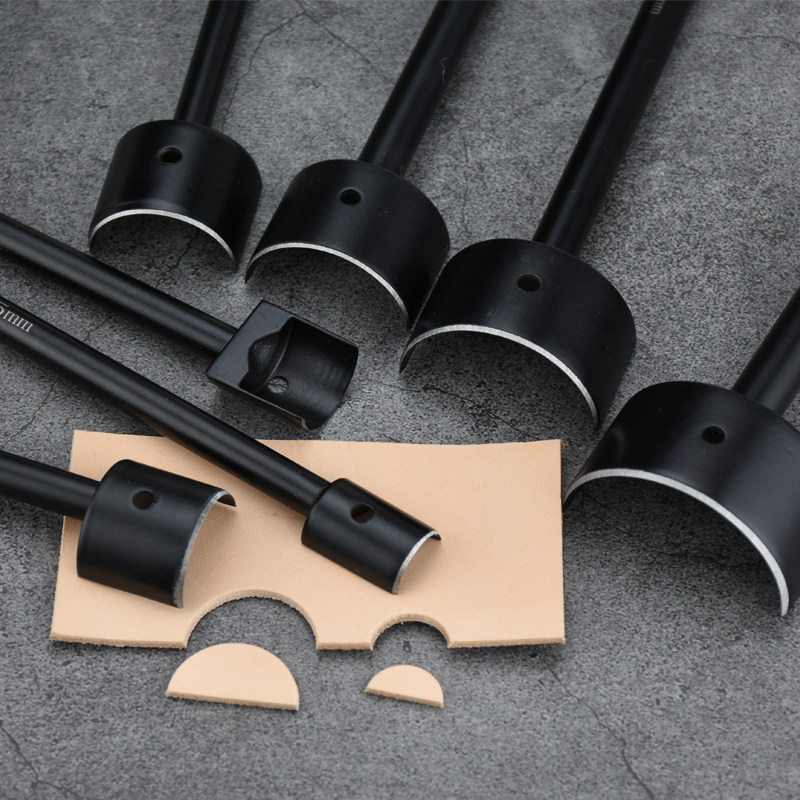 黑杆防锈半圆冲子皮带结尾