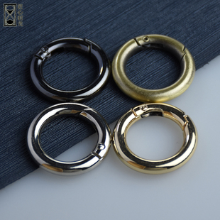开口环 古铜枪黑金银色 内径2厘米 钥匙环钥匙扣diy手工皮具皮革
