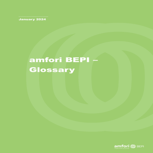 BEPI 环境验厂 amfori 验厂报告 环境 资料 文件