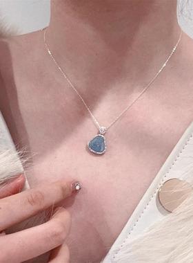 Qn Jewelry/Mini蓝水笑佛（S号） 纯银925可调节蓝水佛公项链A1