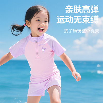 儿童连体泳衣女童夏季新款
