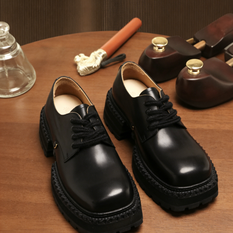 男士私人订制马皮手工皮鞋商务正装英伦休闲潮流真皮百搭潮男皮鞋