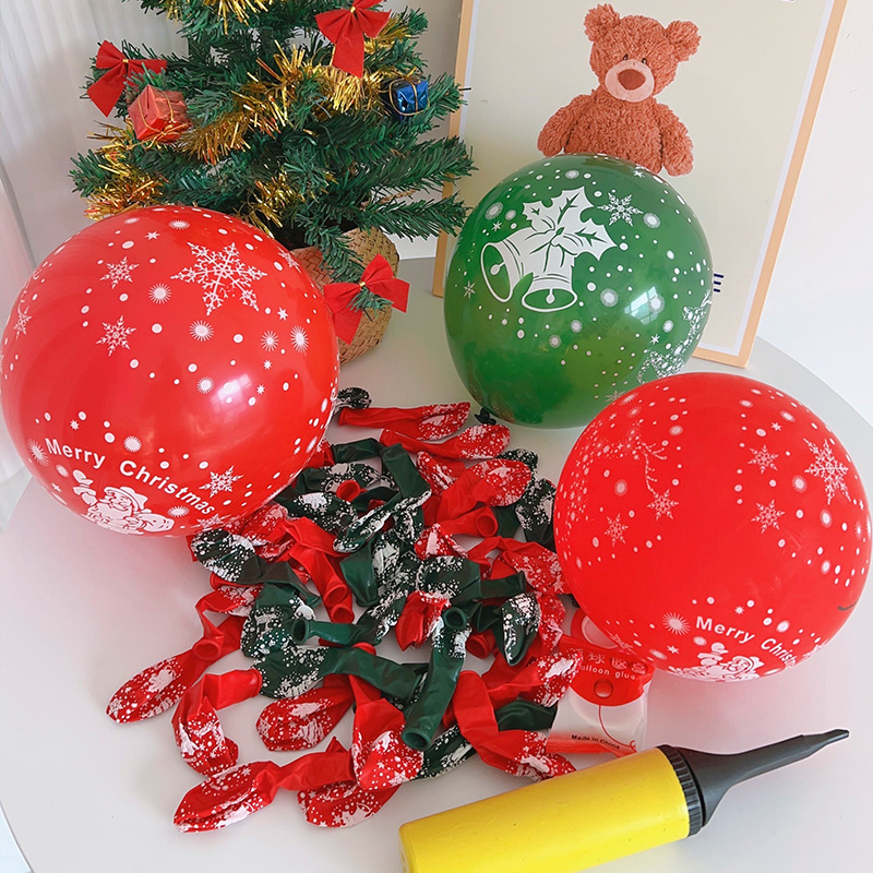 圣诞气球装饰品圣诞树挂件
