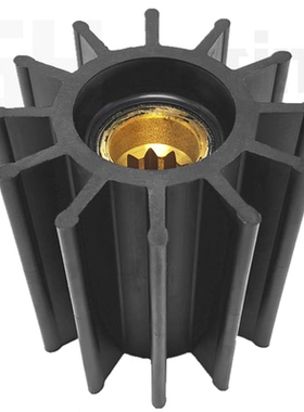 适用于约翰迪尔John Deere海水泵橡胶耐腐蚀叶轮DZ108622 /530689