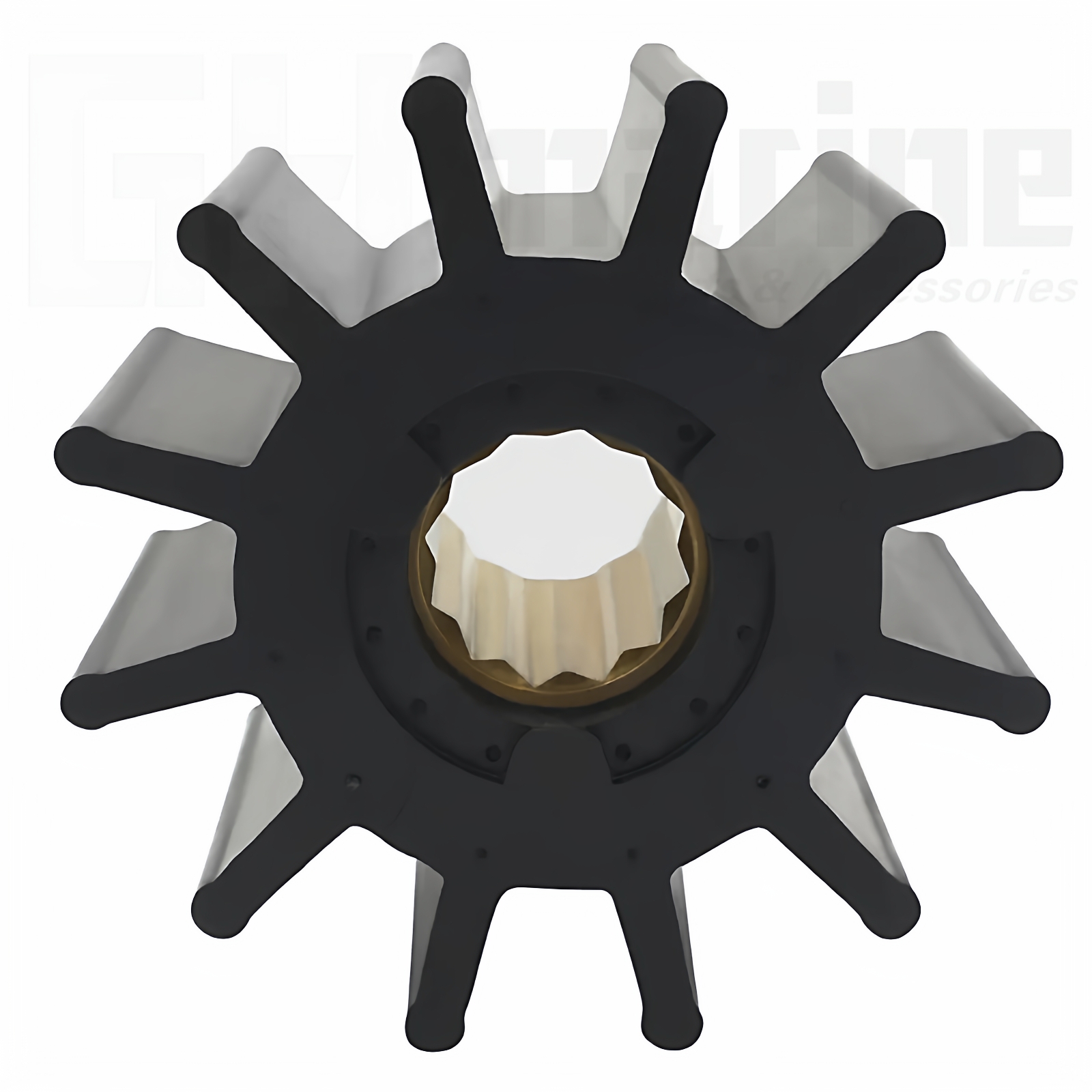 适用Valmet Oy 611 612 611DM/DSM船用发动机水泵叶轮10-24181-1