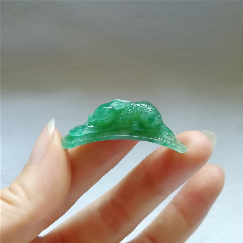 收藏天然玉石独山玉手链南阳玉独玉貔貅手牌玉手串苏工古钱手环秒