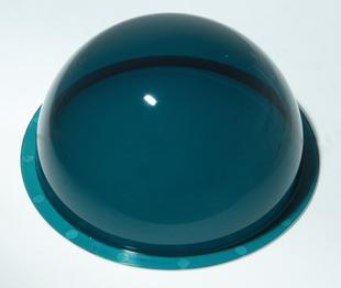 9寸深蓝色球罩 半球护罩监控摄像机 高清球机下罩 枪机防爆半球罩