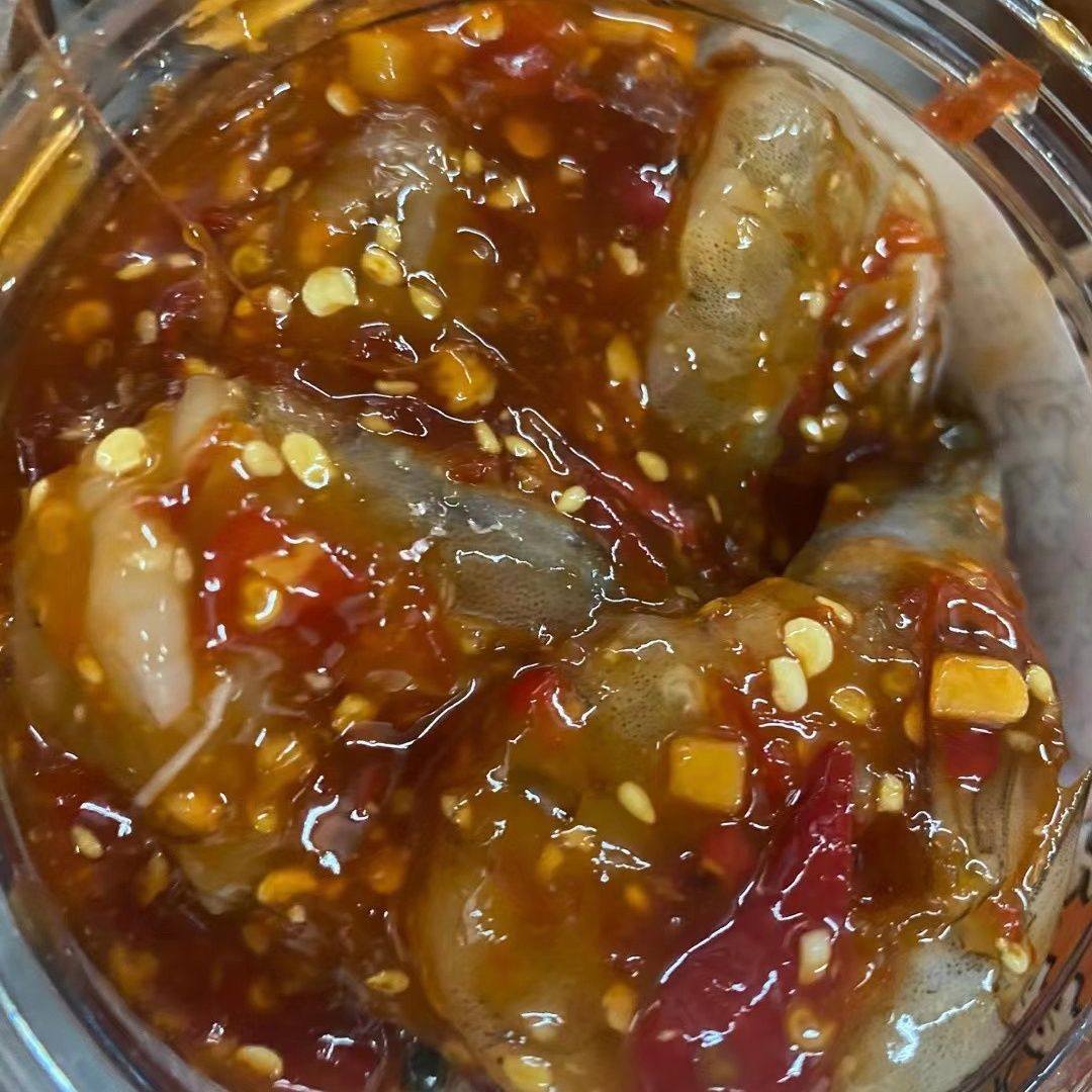 网红产品即食泰式无皮虾生呛大虾虾类制品