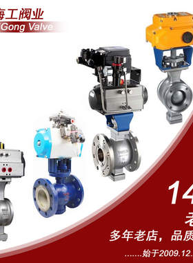 v型气动球阀电动304铸钢316L调节陶瓷L偏心半浆液纤维DQVTM控制阀