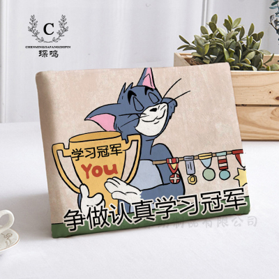 琛鸣绒河北卡通定制椅垫值