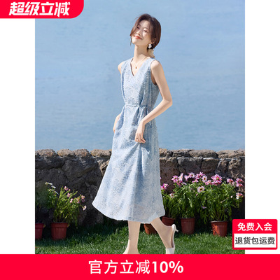 沫晗依美海岛之恋裙子