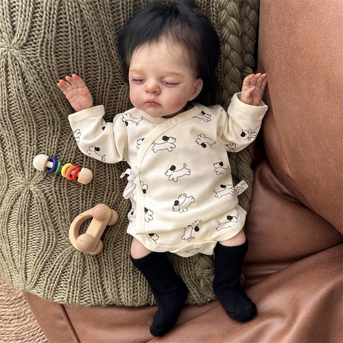 新生儿春秋奔跑狗纯棉三角包屁衣