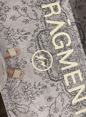 Artoyer藤原浩FragmentDesign腰果花羊毛地毯羊绒地垫潮流装饰