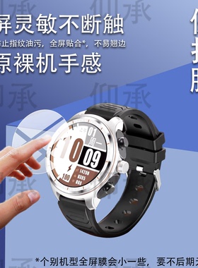 适用于华强北LC19手表钢化膜华强北lc19腕表保护膜1.53英寸顶配版智能蓝牙耳机手表屏幕贴膜多功能运动手环