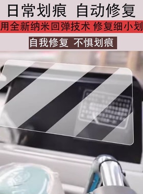 适用于盛昊A6电动三轮车仪表膜A6plus液晶盘贴膜Q2/F6盛昊Q3/W1保护膜盛昊佩奇plus显示屏非钢化膜电瓶车配件