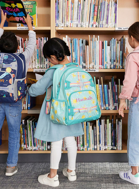 美国Pottery barn kids小学生书包男女儿童减负护脊超轻大容量包