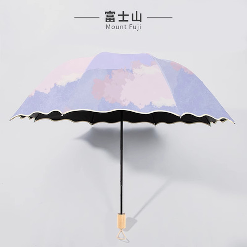 五折伞太阳伞防晒防紫外线