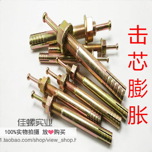 击芯膨胀螺丝举升机膨胀锤击式壁虎一钉得膨胀敲击式M16 - 封面