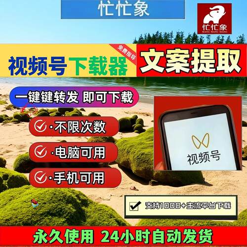视频号下载助手mp44k格式公众工具抖音快手抖音批量抖音水印好看