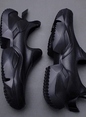 帕达索欧洲站厚底老爹鞋男2024冬季新款潮流板鞋运动休闲鞋230842