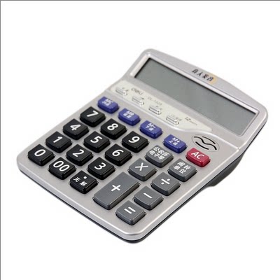 델리 1525 계산기 12비트 대형 스크린 컴퓨터 인간의 발음 음성 계산기