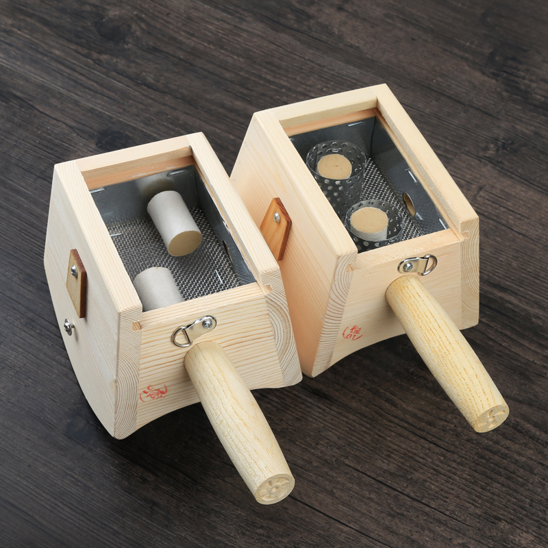 颈部家庭式足三里弧形温灸器