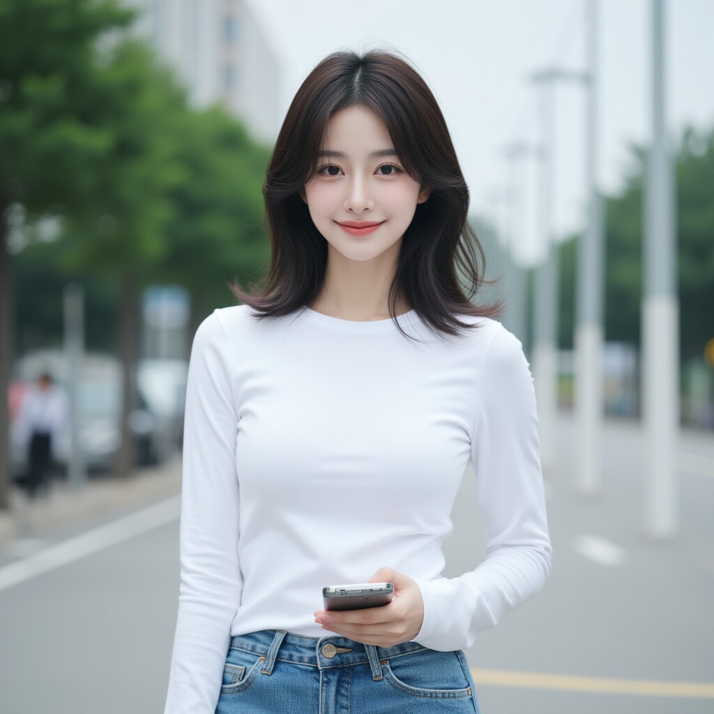 白色打底衫女内搭秋季新款修身纯棉长袖高级感t恤女正肩圆领上衣