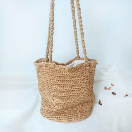 Брендовое универсальное ведро, пляжная соломенная сумка, японские и корейские