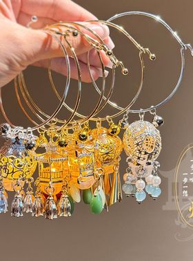 宫铃玩具古风带灯夜市手镯汉服