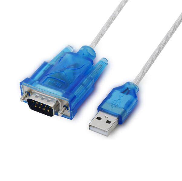 USB转9针COM口USB转串口线RS232转换器线公头转接线接头仪器连接