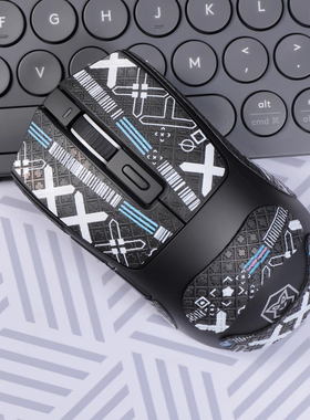 适用前行者M9鼠标防滑贴吸汗M9MiniUltra贴纸顺滑背贴特氟龙脚贴