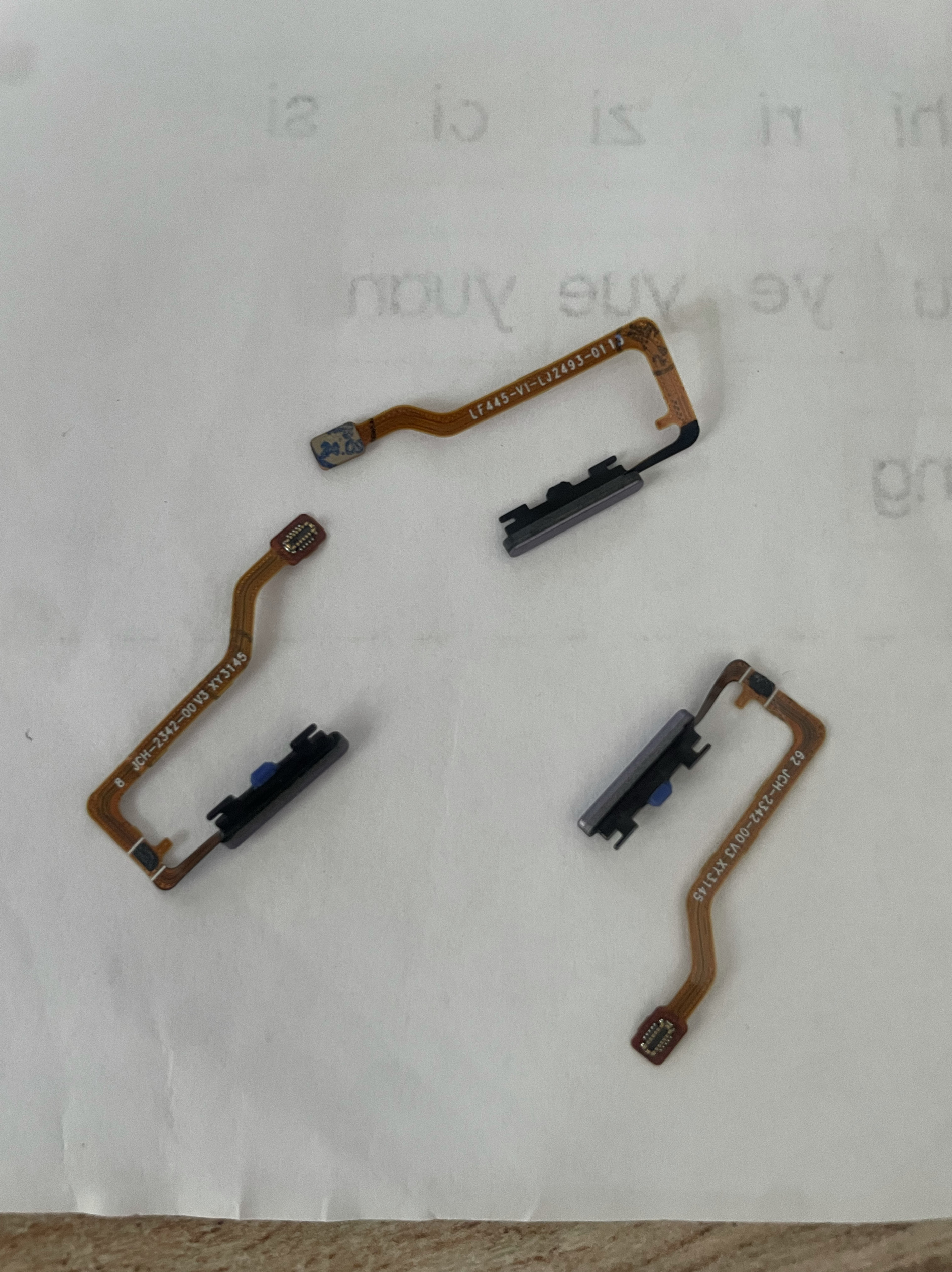 适用荣耀折叠V2指纹排线折叠VS3荣耀VS2指纹按键指纹识别解锁排线