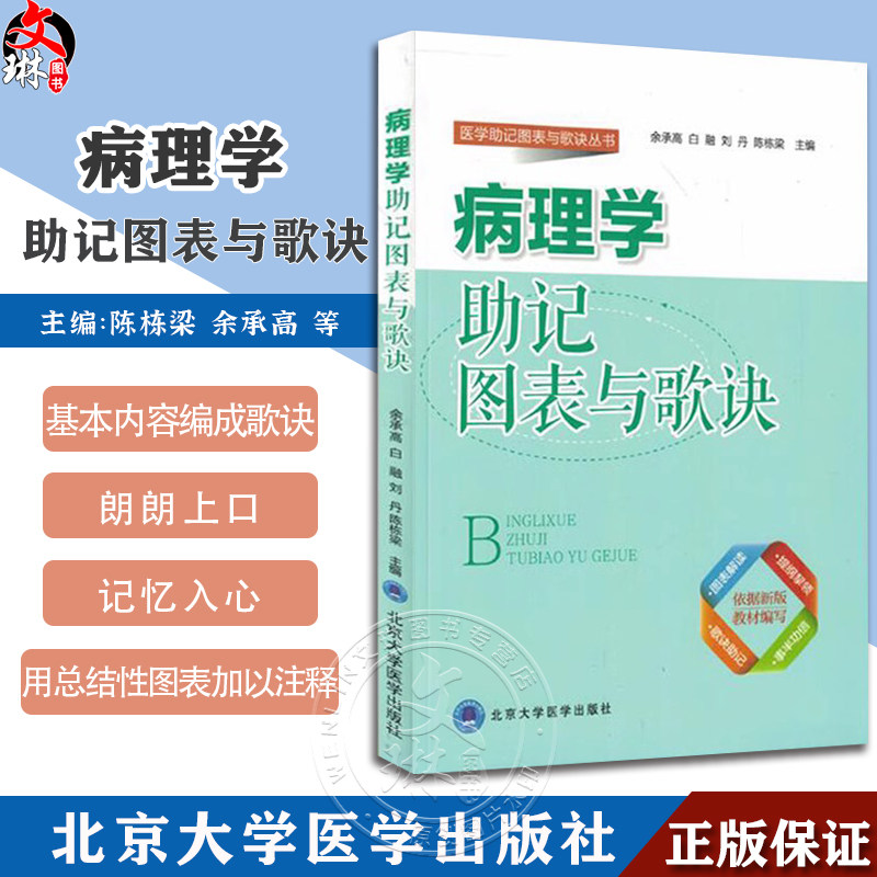 正版病理学助记图表与歌诀